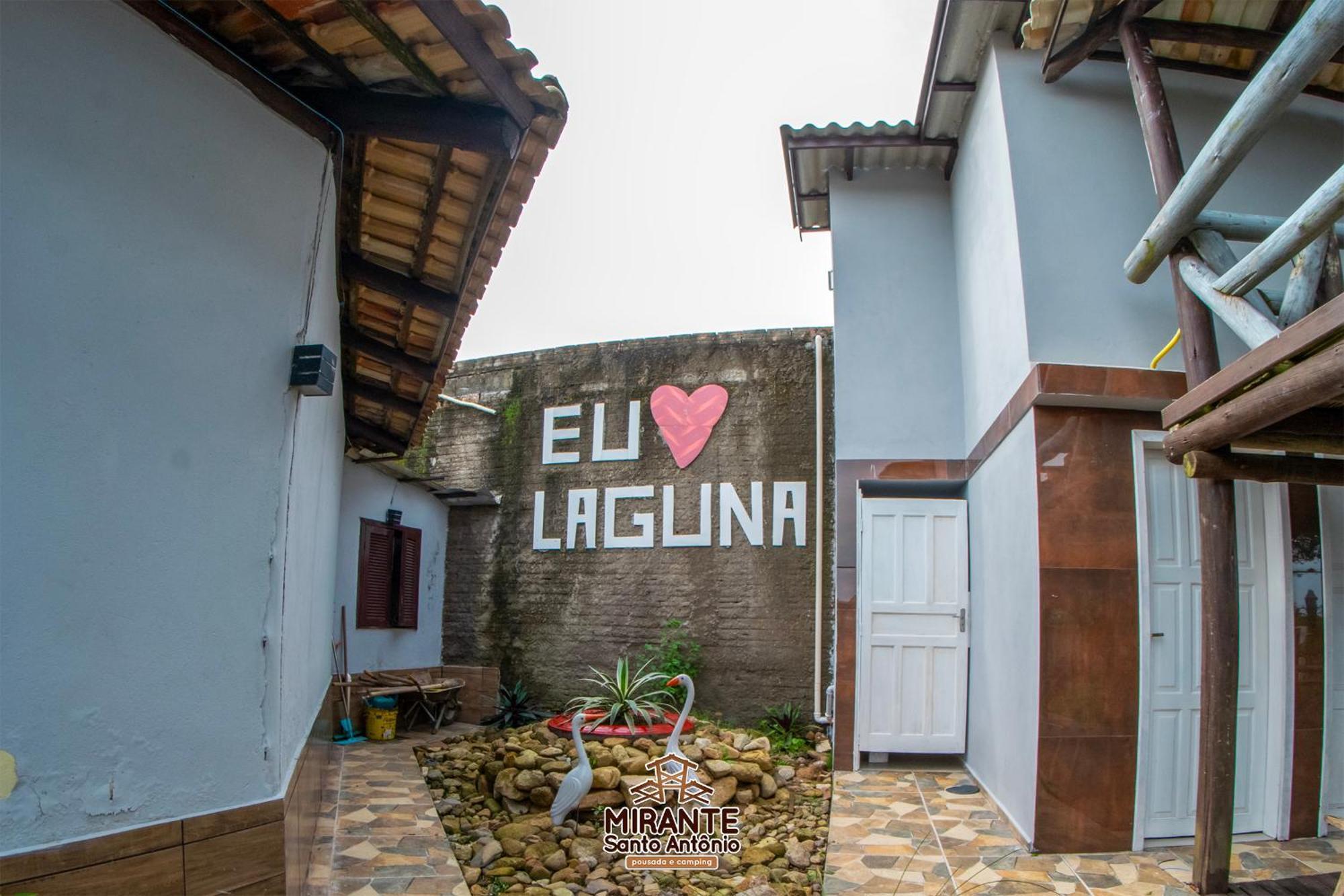 Hotel Mirante Santo Antonio Pousada E Camping Laguna Exterior foto